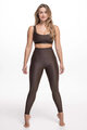 ATHLEEYA legíny - ESSENTIAL MATTE - hnedá