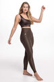 ATHLEEYA legíny - ESSENTIAL MATTE - hnedá