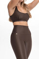 ATHLEEYA legíny - ESSENTIAL MATTE - hnedá