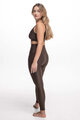 ATHLEEYA legíny - ESSENTIAL MATTE - hnedá