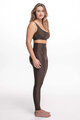 ATHLEEYA legíny - ESSENTIAL MATTE - hnedá