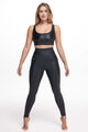 ATHLEEYA legíny - ESSENTIAL SHINE - čierna