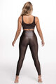 ATHLEEYA legíny - ESSENTIAL SHINE - hnedá