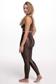 ATHLEEYA legíny - ESSENTIAL SHINE - hnedá