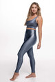 ATHLEEYA legíny - ESSENTIAL SHINE - modrá