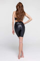 ATHLEEYA legíny - FASHION BIKER SHINE - čierna