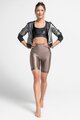ATHLEEYA legíny - COFFEE BIKER SHINE - béžová