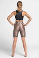 ATHLEEYA legíny - COFFEE BIKER SHINE - béžová