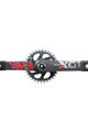SRAM kľuky s prevodníkom - X01 EAGLE SUPERBOOST+ DUB 12s 175 - čierna