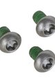 SRAM sada skrutiek - CRANK BOLT KIT REMOVABLE SPIDER - strieborná