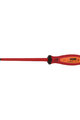 UNIOR skrutkovač - SCREWDRIVER VDE TBI 1.6 x 10.0 x 200 - červená