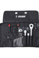 UNIOR sada náradia - PRO TOOL ROLL SET - čierna/strieborná