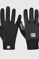 SPORTFUL Cyklistické rukavice dlhoprsté - KIDS SOFTSHELL - čierna