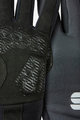 SPORTFUL Cyklistické rukavice dlhoprsté - WINDSTOPPER XC - čierna