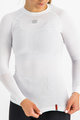 SPORTFUL Cyklistické tričko s dlhým rukávom - 2ND SKIN - biela