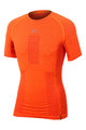 SPORTFUL Cyklistické tričko s krátkym rukávom - 2ND SKIN - oranžová
