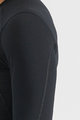 SPORTFUL Cyklistické tričko s dlhým rukávom - TD MID - čierna