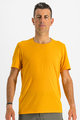 SPORTFUL Cyklistické tričko s krátkym rukávom - XPLORE - žltá