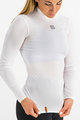 SPORTFUL Cyklistické tričko s dlhým rukávom - LIGHT LUPETTO - biela