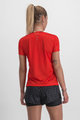 SPORTFUL Cyklistické tričko s krátkym rukávom - DORO CARDIO - červená