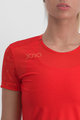 SPORTFUL Cyklistické tričko s krátkym rukávom - DORO CARDIO - červená