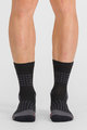 SPORTFUL Cyklistické ponožky klasické - APEX - čierna/šedá