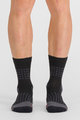 SPORTFUL Cyklistické ponožky klasické - APEX - čierna/šedá