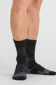 SPORTFUL Cyklistické ponožky klasické - APEX - čierna/šedá