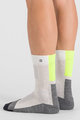 SPORTFUL Cyklistické ponožky klasické - PRIMALOFT - biela/žltá