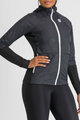 SPORTFUL Cyklistická vetruodolná bunda - CARDIO W - čierna/biela