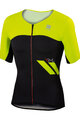 SPORTFUL Cyklistický dres s krátkym rukávom - R&D CIMA - žltá/čierna