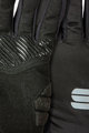 SPORTFUL Cyklistické rukavice dlhoprsté - GIARA THERMAL - čierna
