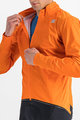 SPORTFUL Cyklistická vodeodolná pláštenka - HOT PACK NORAIN - oranžová