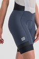 SPORTFUL Cyklistické nohavice krátke s trakmi - SUPERGIARA - modrá