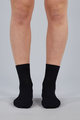 SPORTFUL Cyklistické ponožky klasické - PRO - čierna