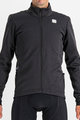 SPORTFUL Cyklistická vetruodolná bunda - NEO SOFTSHELL - čierna