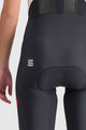 SPORTFUL Cyklistické nohavice krátke s trakmi - FIANDRE NORAIN - čierna