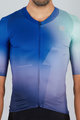 SPORTFUL Cyklistický dres s krátkym rukávom - BOMBER - modrá/zelená