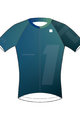 SPORTFUL Cyklistický dres s krátkym rukávom - BOMBER - modrá/zelená