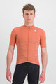 SPORTFUL Cyklistický dres s krátkym rukávom - GIARA - oranžová