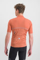 SPORTFUL Cyklistický dres s krátkym rukávom - GIARA - oranžová