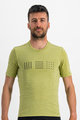 SPORTFUL Cyklistické tričko s krátkym rukávom - GIARA - svetlo zelená