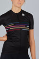 SPORTFUL Cyklistický dres s krátkym rukávom - VELODROME - čierna