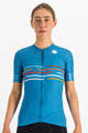 SPORTFUL Cyklistický dres s krátkym rukávom - VELODROME - modrá