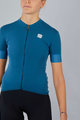 SPORTFUL Cyklistický dres s krátkym rukávom - MONOCROM - modrá