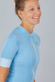 SPORTFUL Cyklistický dres s krátkym rukávom - MONOCROM - svetlo modrá