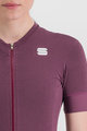 SPORTFUL Cyklistický dres s krátkym rukávom - MONOCROM - fialová