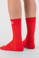 SPORTFUL Cyklistické ponožky klasické - MATCHY - červená