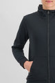 SPORTFUL Cyklistická zateplená bunda - METRO SOFTSHELL - čierna