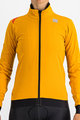 SPORTFUL Cyklistická vetruodolná bunda - FIANDRE MEDIUM - žltá/čierna